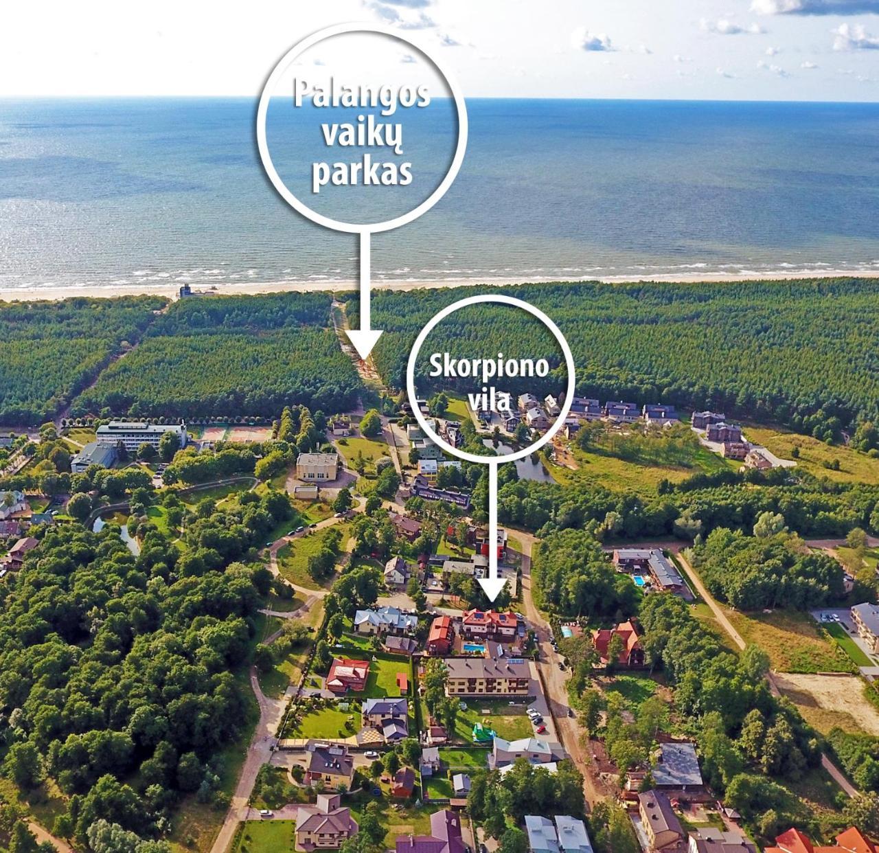 Skorpiono Vila Palanga Eksteriør billede